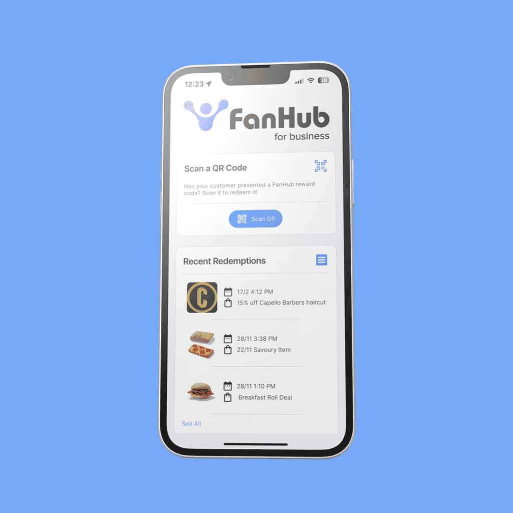 FanHub for Business app